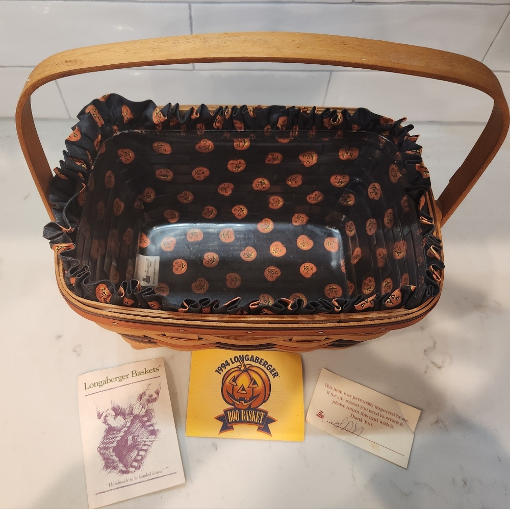 Longaberger 1994 Boo Basket - Picture 8 of 14